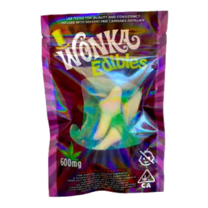 Wonka Shark Gummies Edible 600mg | UK Blue Razz Edible