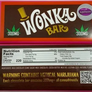 WONKA BAR EDIBLE SAMOAS COOKIES