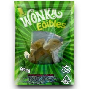 Wonka Apple Gummies Edibles 600mg | UK Green Apple Edible