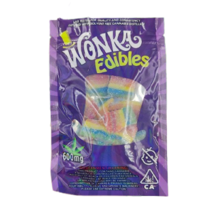 Wonka Rainbow Strips Gummies 600mg | UK Colourful Edible